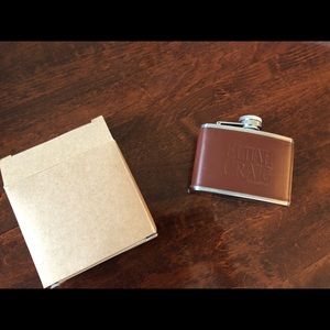 Elijah Craig bourbon flask